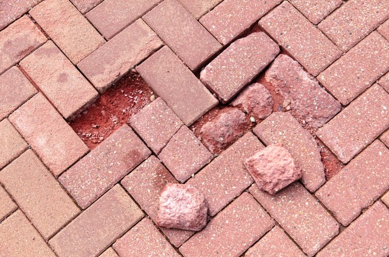 Brick Driveway Repair in Jackson, MI