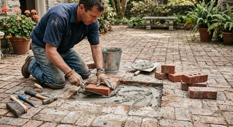 Brick Masonry Repair in Brooklyn, MI