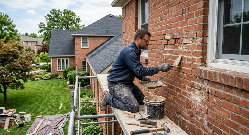 Brick Masonry Repair in Cement City, MI