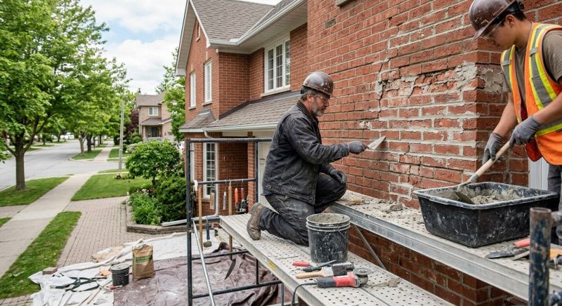 Brick Masonry Repair in Jackson County, MI