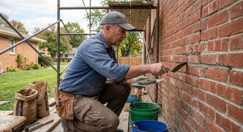 Brick Masonry Restoration in Jackson, MI