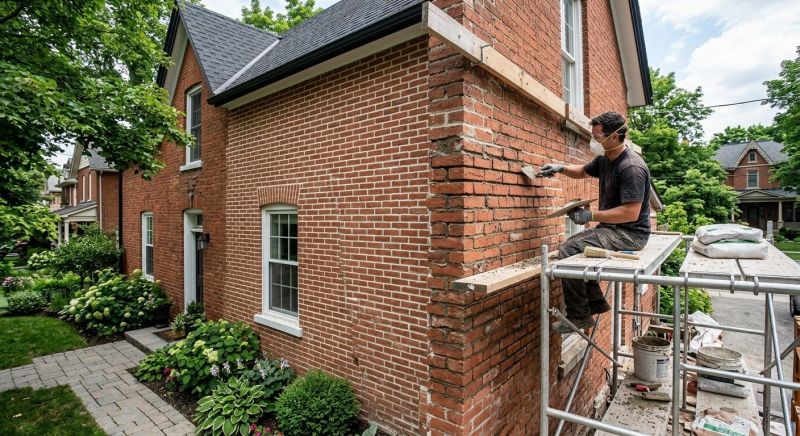 Brick Masonry Restoration in Jackson, MI
