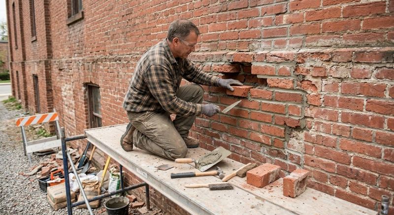 Brick Repair in Chelsea, MI