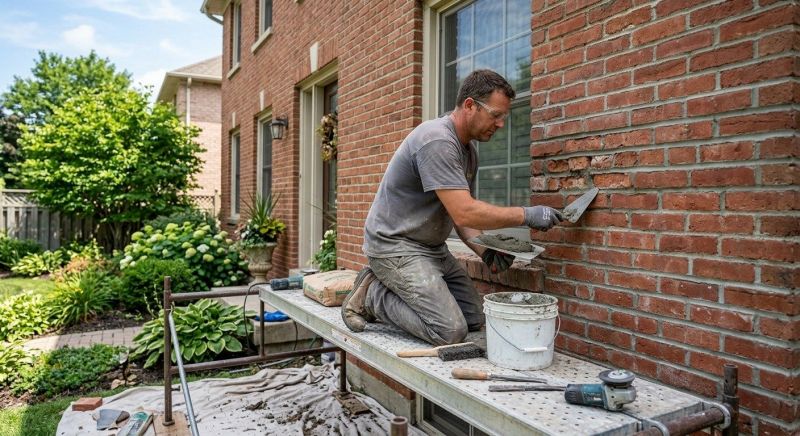 Brick Restoration in Cement City, MI