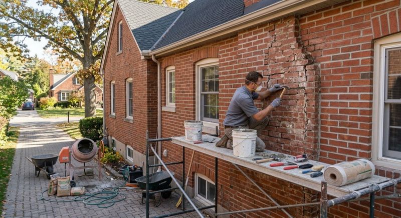Brick Restoration in Manchester, MI