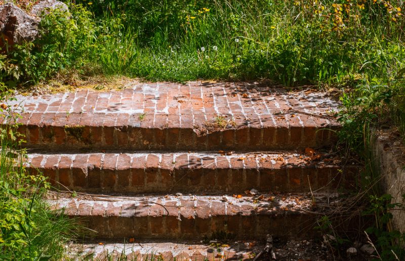 Brick Stoop Repair in Jackson, MI