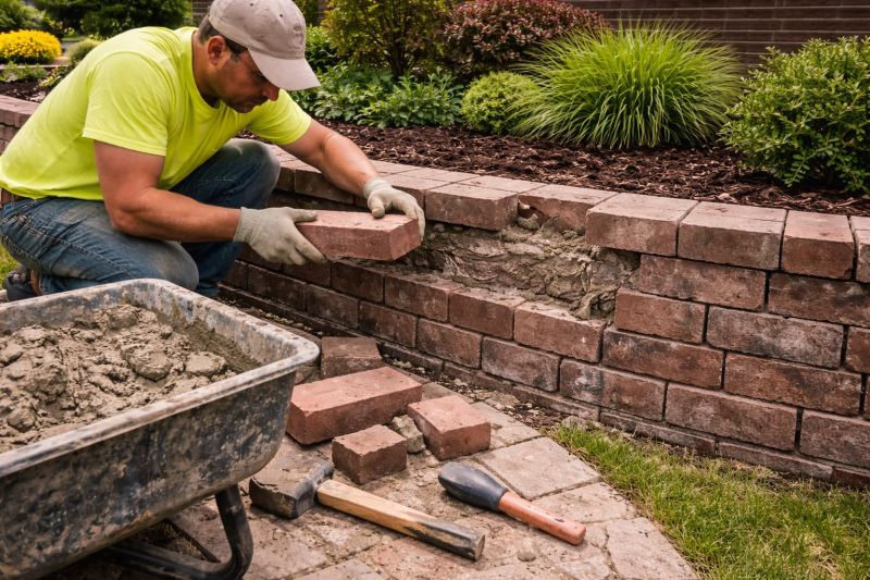 Brick Wall Repair in Cement City, MI