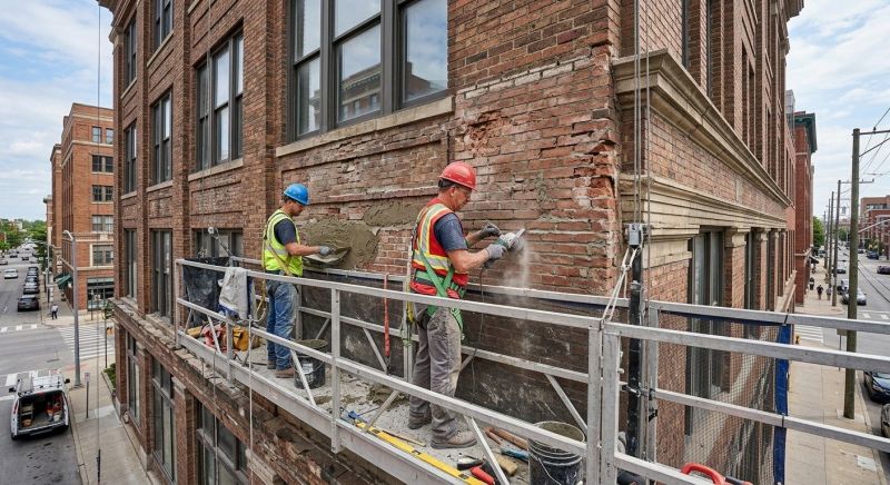 Commercial Masonry Repair in Cement City, MI