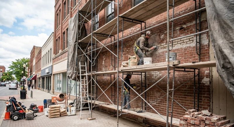 Commercial Masonry Repair in Gregory, MI