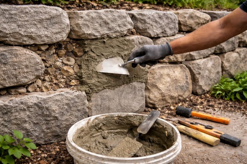 Retaining Wall Repair in Gregory, MI