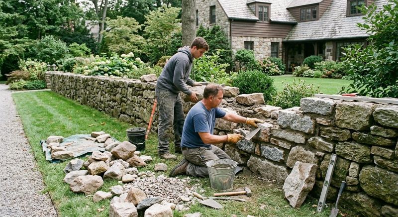 Retaining Wall Repair in Manchester, MI