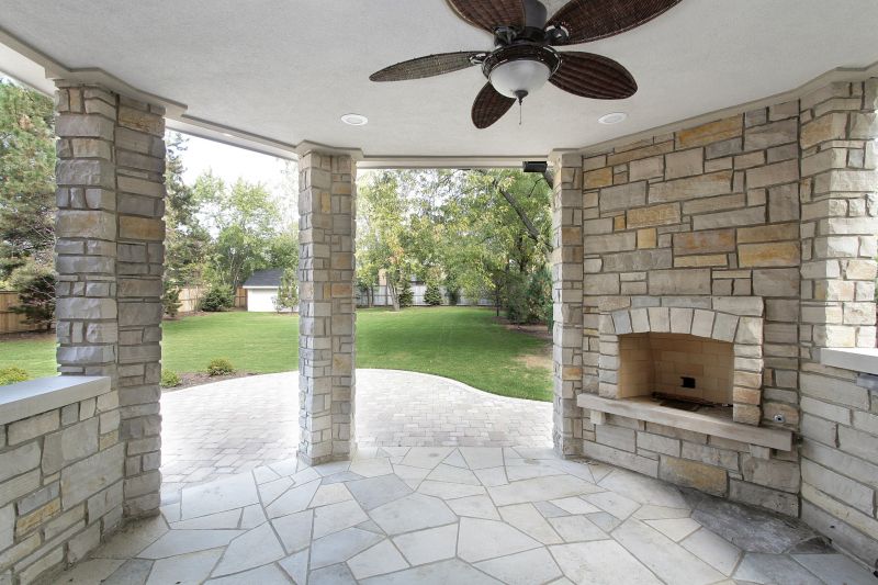 Stone Chimney Installation in Brooklyn, MI