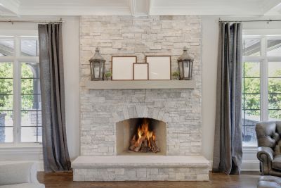 Stone Chimney Installation in Eaton Rapids, MI