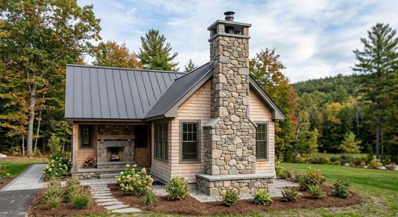 Stone Chimney Installation in Gregory, MI