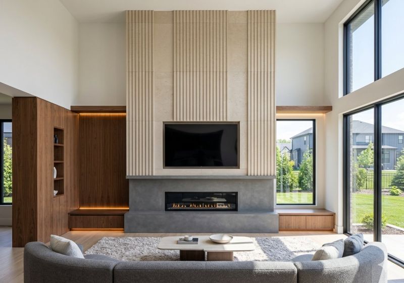 Stone Chimney Installation in Jackson, MI