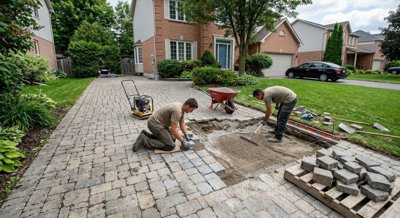 Stone Driveway Repair in Jackson, MI