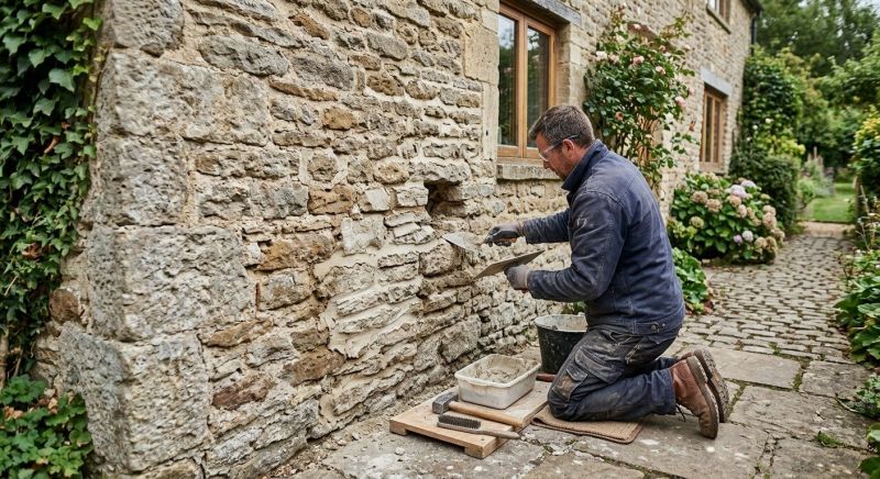 Stone Masonry Repair in Chelsea, MI
