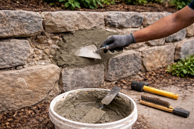 Stone Masonry Repair in Jackson, MI