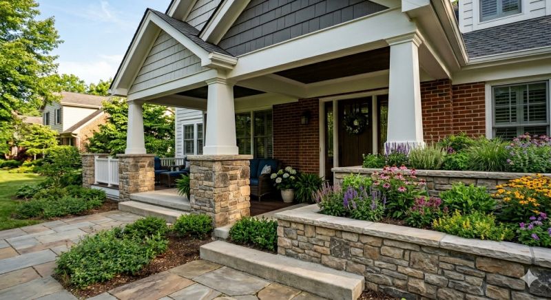 Stonework Installation in Brooklyn, MI