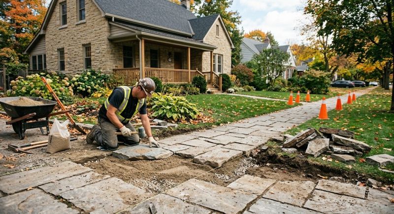 Stonework Repair in Manchester, MI